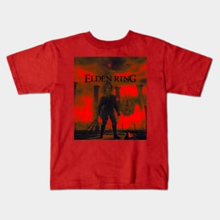 elden ring legendary battle Kids T-Shirt